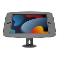 Compulocks iPad 10th-11th (A16) Gen Space Enclosure Tilting Stand 4" Black - Befestigungskit (Aufstellung, Gehäuse)