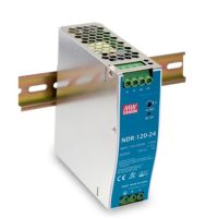 Meanwell MEAN WELL NDR-120-12, 120 W, 115 - 230 V, 47 - 63 Hz, 1.3 A, 16 ms, 85,5%