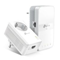TP-LINK AC1200 AV1000 Gigabit WLAN Powerline Adapter Kit mit Steckdose, 1000 Mbit/s, IEEE 1901, IEEE 802.3, IEEE 802.3ab, IEEE 802.3u, Type E/F, Gigabit Ethernet, 10,100,1000 Mbit/s, Wi-Fi 5 (802.11ac)