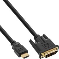 InLine 30er B-Pack HDMI-DVI Kabel - HDMI ST / DVI 18+1 ST - 2m
