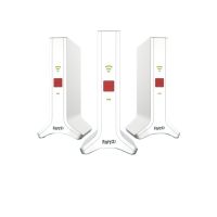 AVM FRITZ!Repeater Mesh Set 4200, Netzwerk-Repeater, 4200 Mbit/s, WLAN, Rot, Weiß