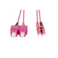 DIGITUS LWL Multimode Patchkabel, OM4, LC / SC
