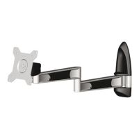 TRONJE AR210 - Befestigungskit (Wandmontage, Schwenk-/Neigschiene) - für LCD-Display - Aluminium, Stahl - Bildschirmgröße: 38.1-61 cm (15"-24")