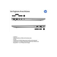 HP ProBook 4 G1i Notebook AI - 177-Grad Scharnierdesign - Intel Core Ultra 5 225U / 1.5 GHz - Win 11 Pro - Intel Graphics - 24 GB RAM - 512 GB SSD NVMe - 40.6 cm (16")