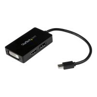 StarTech.com Mini DisplayPort auf DisplayPort/ DVI/ HDMI Adapter mit bis zu 2560x1600 / mini DP Stecker/ DVI-D Buchse auf HDMI Buchse