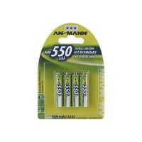 Ansmann Batterie 4 x AAA - NiMH - (wiederaufladbar)