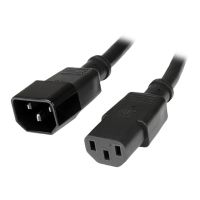 StarTech.com 1,8 m Stromkabel Verlängerung, C14 auf C13, 10A 125V, 18AWG, Stromkabel Verlängerung für Computer, IEC-320-C14 auf IEC-320-C13 AC Netzteil Stromkabel Verlängerung, UL gelistet (PXT100)