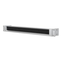 Ubiquiti OCD - Rack-Bürstenleiste - 1U