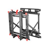 Peerless SmartMount Supreme Full Service Video Wall Mount - Klammer - für Videoleinwand - Schwarz - Bildschirmgröße: 116.8-152.4 cm (46"-60")