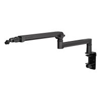 ENDORFY EY0A009, Rundfunkmikrofonständer, Schreibtisch-Montagebasis, Schwarz, 3/8 5/8", 18,2 cm, 77 cm