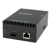 Perle Systems Perle S-10GRT-SFP - Medienkonverter - 10GbE - 10Base-T, 100Base-TX, 1000Base-T, 10GBase-X, 10GBase-T, 2.5GBase-T