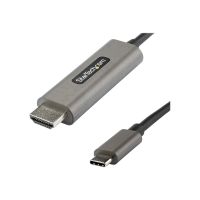 StarTech.com 6ft (2m) USB C to HDMI Cable 4K 60Hz with HDR10, Ultra HD USB Type-C to 4K HDMI 2.0b Video Adapter Cable, USB-C to HDMI HDR Monitor/Display Converter, DP 1.4 Alt Mode HBR3 - Thunderbolt 3 Compatible (CDP2HDMM2MH)