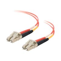 C2G LC-LC 50/125 OM2 Duplex Multimode PVC Fiber Optic Cable (LSZH)
