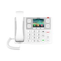 Fanvil X305, IP-Telefon, Weiß, Kabelgebundenes Mobilteil, 2 Zeilen, 1000 Eintragungen, LCD