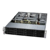 Supermicro CloudDC A+ 2015CS-TNR - Server - Rack-Montage - 2U - 1-Weg - 1 x EPYC 9004 Series 9124 / 3 GHz - RAM 32 GB - SATA - Hot-Swap 6.4 cm, 8.9 cm (2.5", 3.5")