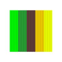 3Doodler Welcome to the Jungle - 25er-Pack - Evergreen, Super Yellow, Schokobraun, Sunny Side Yellow, Grrreally green - ABS-Filament (3D)