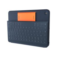 Logitech Rugged Combo 3 For Education - Master Pack - Tastatur und Foliohülle - Apple Smart connector - K-12 Ausbildung - für Apple 10.2-inch iPad (7. Generation, 8. Generation, 9. Generation)