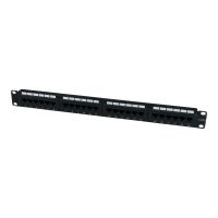 StarTech.com 24 Port 1U Rackmount Cat 6 110 Patch Panel - 24 port Network Patch Panel - RJ45 Ethernet 110 type Rack Mount Patch Panel 1U (C6PANEL24)