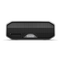 SanDisk Professional G-DRIVE PROJECT - Festplatten-Array - 26 TB - 1 Schächte - HDD 26 TB x 1 - Thunderbolt 3, USB-C 3.2 Gen 2 (extern)