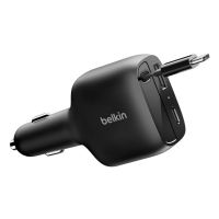 Belkin BoostCharge, Drinnen, Zigarettenanzünder, 0,75 m, Schwarz