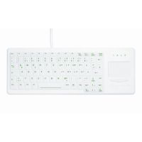 Active Key AK-C4400, Mini, Kabelgebunden, USB + PS/2, Membran Key Switch, Weiß