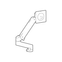 Ergotron LX Pro - Befestigungskit (Monitorarm, Verlängerung, Monitor-Schwenkarm, Stangenring, Befestigungsmaterialien) - Konstante Krafttechnologie - für Flachbildschirm - Erweiterungskit - Aluminium - Dunkelgrau (34")