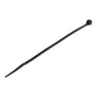 StarTech.com Kabelbinder 150x3 mm - Selbstsichernde Nylon-Kabelbinder mit Gebogener Spitze, Bündeldurchmesser bis zum 39 mm, 18 kg Zugfestigkeit, 94V-2/UL, 100 Stück - Schwarz (CBMZT6B)