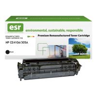 ESR Schwarz - kompatibel - wiederaufbereitet - Tonerpatrone (Alternative zu: HP CE410A)
