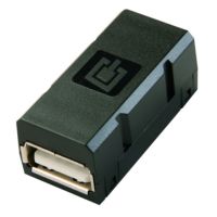 Telegärtner Karl Gärtner Telegärtner J80029A0011, USB type A, USB type B, Schwarz