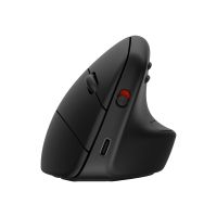 HP 920 - Vertikale Maus - ergonomisch - 6 Tasten - kabellos - 2.4 GHz, Bluetooth 5.3 - kabelloser Empfänger (USB)