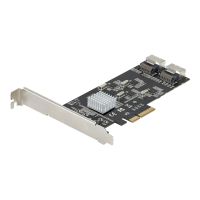 StarTech.com SATA PCIe Controller 8 Port - 6 Gbit/s PCI Express SATA Adapter - SATA PCIe Schnittstellenkarte - PCI-e x4 Gen 2 zu SATA III - SATA HDD/SSD (8P6G-PCIE-SATA-CARD)
