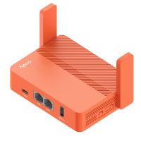 CUDY AC1200, Ethernet/LAN, Orange, Tragbarer Router