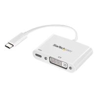 StarTech.com USB-C auf DVI Adapter mit USB Stromversorgung -USB Typ C Adapter