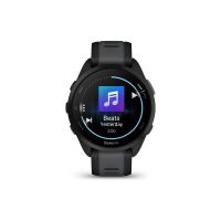 Garmin Forerunner 165 Music - Schwarz - Sportuhr mit Band - Silikon - Slate Gray - Handgelenkgröße: 126-203 mm - Anzeige 3 cm (1.2")