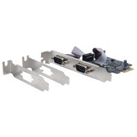Exsys EX-46012, PCIe, Seriell, Männlich, RS-232, Grau, China