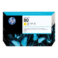 HP 80 - 350 ml - Gelb - original - DesignJet