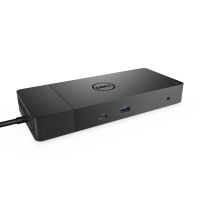 Dell WD19, Verkabelt, USB 3.2 Gen 1 (3.1 Gen 1) Type-C, 2.0b, 10,100,1000 Mbit/s, Schwarz, 10 Gbit/s