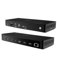 i-tec Thunderbolt4 Triple Display Docking Station + Power Delivery 96W, Kabelgebunden, Thunderbolt 4, 96 W, 3,5 mm, 10,100,1000,2500 Mbit/s, Schwarz