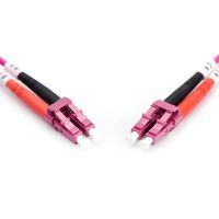 DIGITUS LWL Multimode Patchkabel, OM4, LC / LC