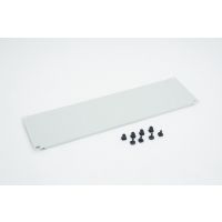 TRITON 19“ Blanking panel 5U with plastic pins, Cremefarben, Grau, 5U, 48,3 cm (19")