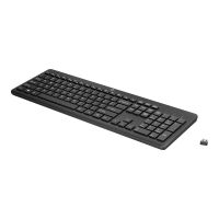 HP 230 - Tastatur - kabellos - 2.4 GHz - Deutsch