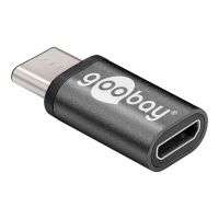 Wentronic goobay - USB-Adapter - Micro-USB Typ B (W) zu 24 pin USB-C (M)