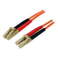 StarTech.com 15m Fiber Optic Cable - Multimode Duplex 50/125 - LSZH - LC/LC - OM2 - LC to LC Fiber Patch Cable - Netzwerkkabel - LC Multi-Mode (M)