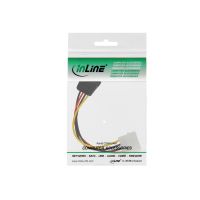InLine SATA Stromadapterkabel - 1x 13,34cm (5,25") BU an 15pol SATA ST - 0,30m