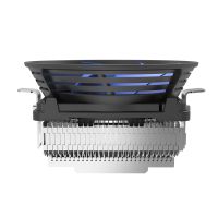 Pccooler Q120 V2 Top-Blow CPU-Kühler, Kühlset, 12 cm, 1500 RPM, 42 cfm, Schwarz, Blau