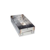 WANTEC 5501, Unterputzdose, Metallisch, Wantec, Metall, MONOLITH S, 1 Stück(e)