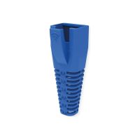 ROLINE Netzwerkkabel-Knickschutz - RJ-45, zuschneidbar - Blau (Packung mit 10)