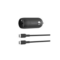 Belkin BoostCharge - Auto-Netzteil - 30 Watt - 3 A - Fast Charge, Power Delivery 3.1 (USB-C)