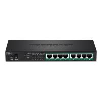 TRENDnet TPE TG83 - Switch - 8 x 10/100/1000 (PoE+)