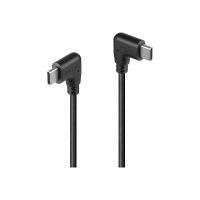 Lindy USB-Kabel - 24 pin USB-C (M) nach rechts abgewinkelt zu 24 pin USB-C (M)